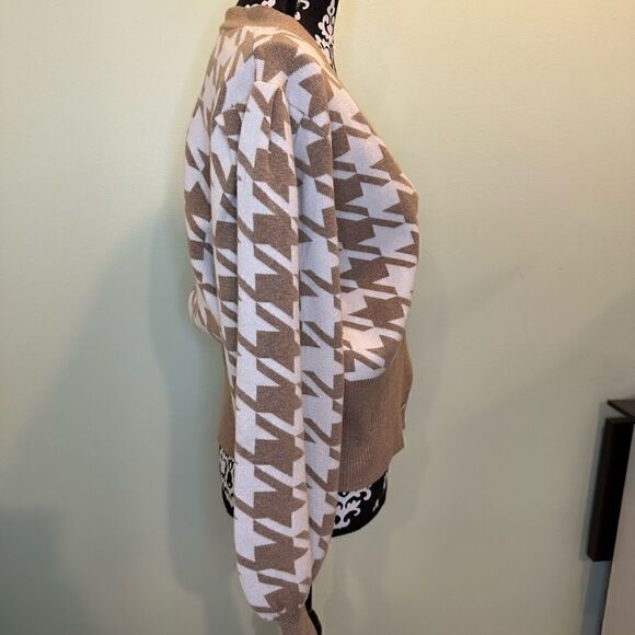 Joie Sweaters!  Joie Houndstooth Cardigan! - Picture 3 of 6